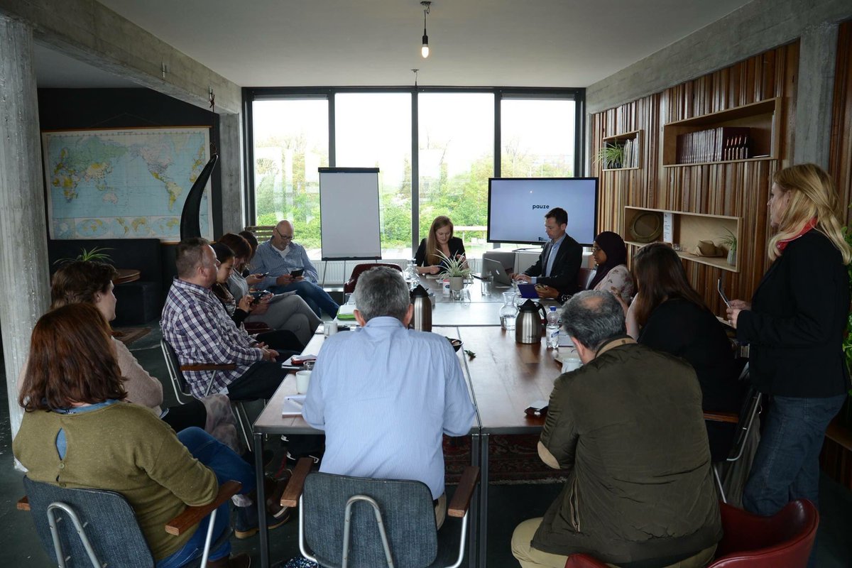 Ook bijzonder: de ontmoeting met gemeente en lokale partners over slimme integratie van nieuwkomers cc <a href="/openembassynl/">openembassynl</a>, <a href="/SeaStarters/">Seastarters</a>