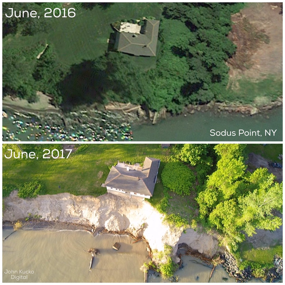 Erosion Pictures Before And After