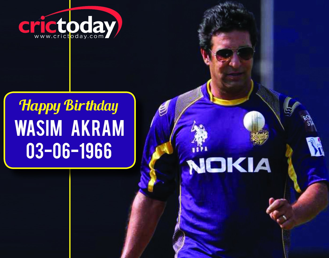 Happy Birthday Wasim Akram 