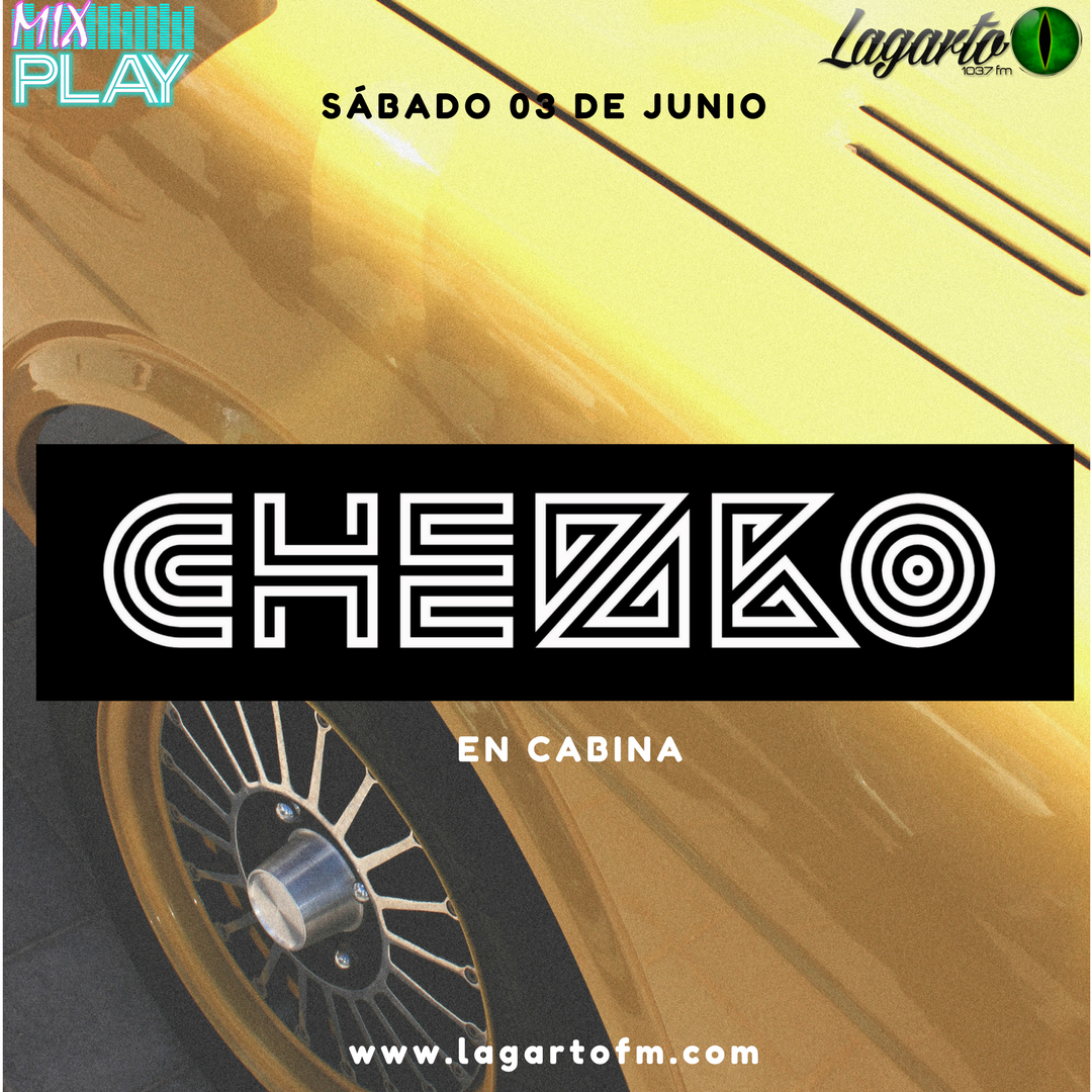 mixplay1037's tweet photo. Sábado 3/06/17 disfruta el buen beat del Dj @deejaychezko.Desde las 9am por 103.7 @LagartoFM.Activate en el #ustream https://t.co/erNHnoAFXr https://t.co/jI0B3wCM2t