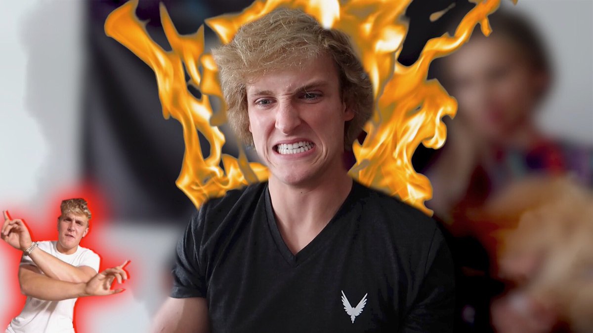 LoganPaul's tweet image. Reacting to @JakePaul's diss track against me... 
GO WATCH THE NEW VLOG! ➡️ youtu.be/06uICplaQY4
