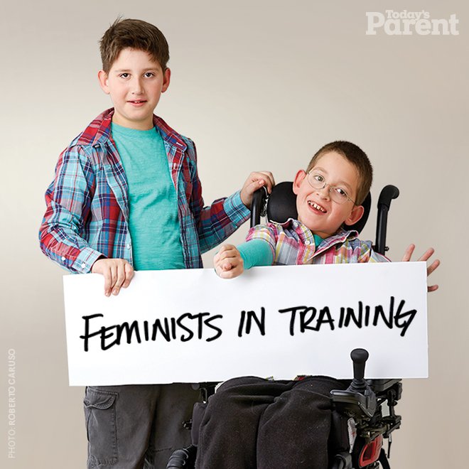 Todaysparent's tweet photo. How to raise a feminist son —> https://t.co/Yl93V0w9cs via @nytimes More on how to raise feminist kids —> https://t.co/QumC61WGAj https://t.co/b8cFRJFlzq