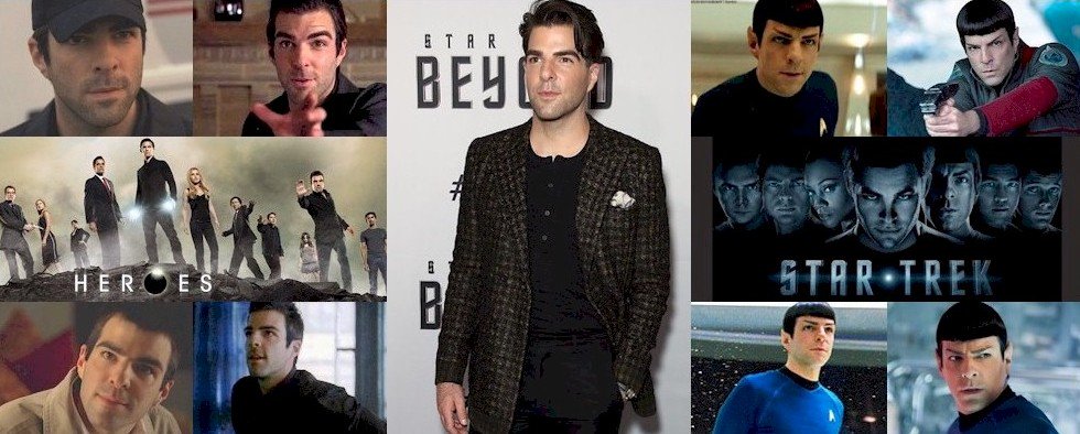 Hoy cumple 40 años Zachary Quinto (Sylar en y Spock en Happy Birthday 