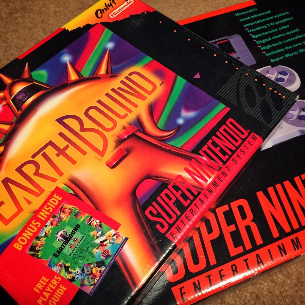 nintencollect's tweet photo. Today's #DailyGameRead is THE gold standard for #PlayerGuides: The official #Earthbound guide from #Nintendo that came w/ copies of the game https://t.co/6xVEmgxjPU