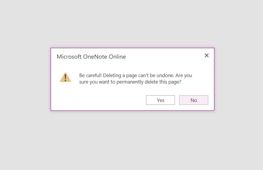 uwappsoldier's tweet photo. While I'm impressed as to how advanced and powerful @MSOneNote Online has gotten, the faux win32-ish-ness of this dialog weirds me out. #UX https://t.co/OXkVMiV6nM