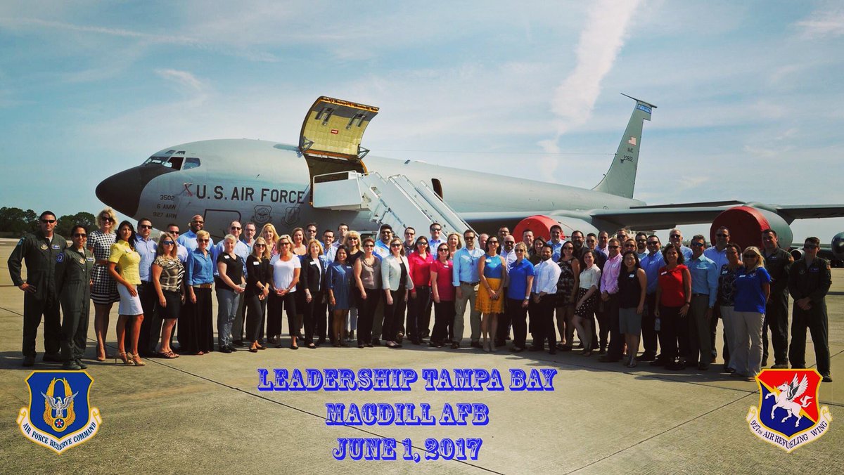 Want to know what goes on behind the gates of MacDill AFB?
Ask a members of the 2017 Leadership Tampa Bay class.