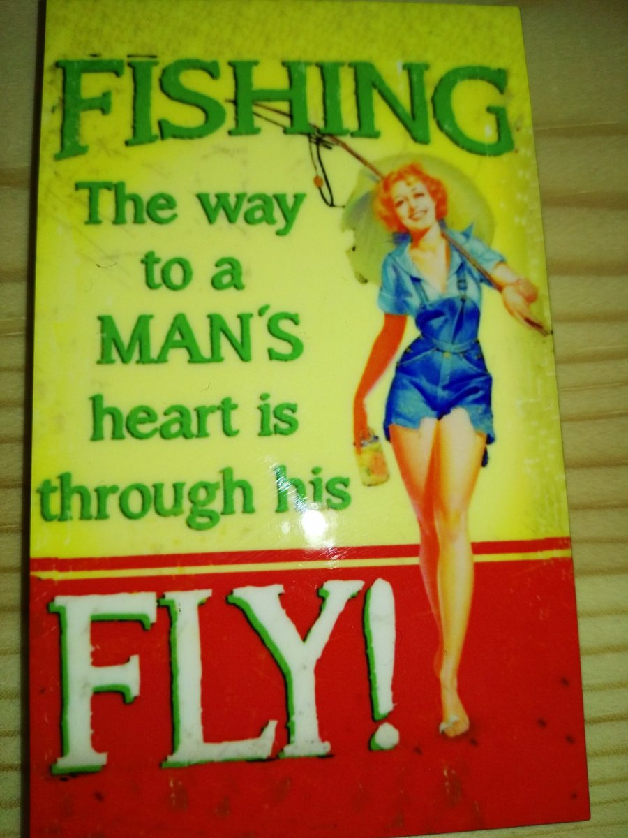 CannonCaroline's tweet photo. Donegal humour. This is brilliant. Seen this in a craft shop in Carrick, Co Donegal & had to take a photo #donegalhumour #fishinghumour https://t.co/KOUoedDZB4