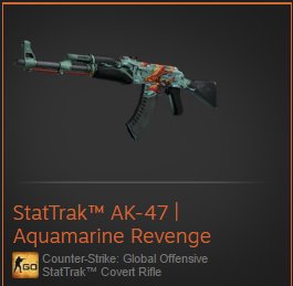 CSGORewardsCO's tweet photo. $480 skins added, along with a StatTrak™ AK-47 | Aquamarine Revenge!

https://t.co/tkgMcnmLO5    

#CSGO #csgofreeskins #csgoskins https://t.co/QyJ4iR38mS