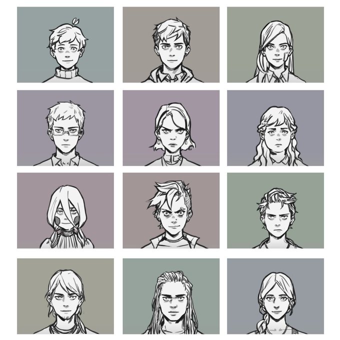 had an urge to draw ocs... #SIGNS #webcomic 