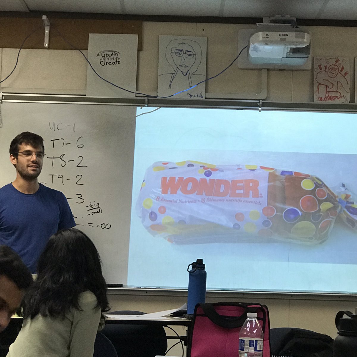 vargasboi's tweet image. My last lecture in high school is one to remember. #howtomakebread