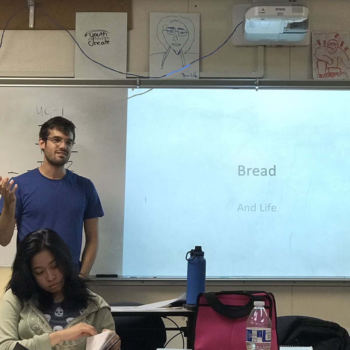 vargasboi's tweet image. My last lecture in high school is one to remember. #howtomakebread