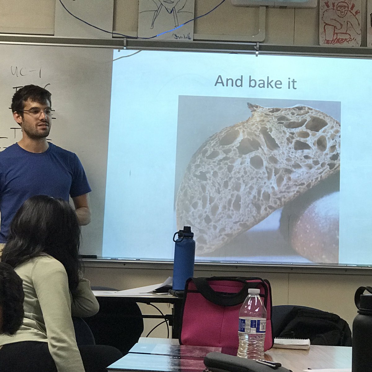vargasboi's tweet image. My last lecture in high school is one to remember. #howtomakebread