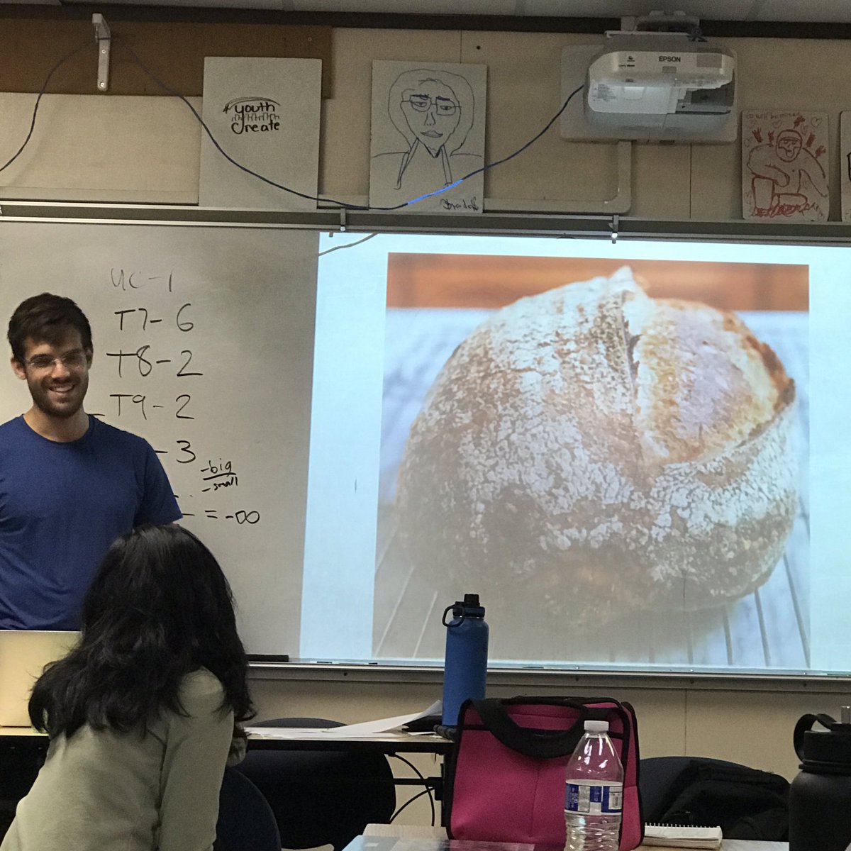 vargasboi's tweet image. My last lecture in high school is one to remember. #howtomakebread