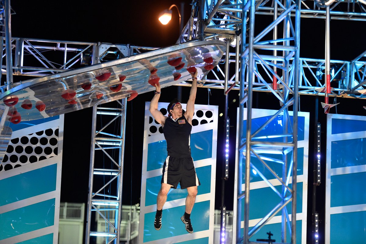 ninjawarrior's tweet image. Raise your hand if you're ready for all of the #AmericanNinjaWarrior: USA vs. The World action starting in ONE HOUR!