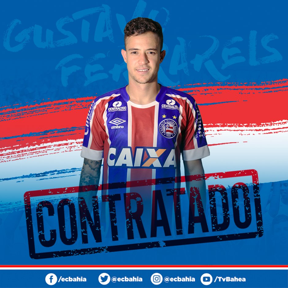 Bahia anuncia a contratação de Gustavo Ferrareis