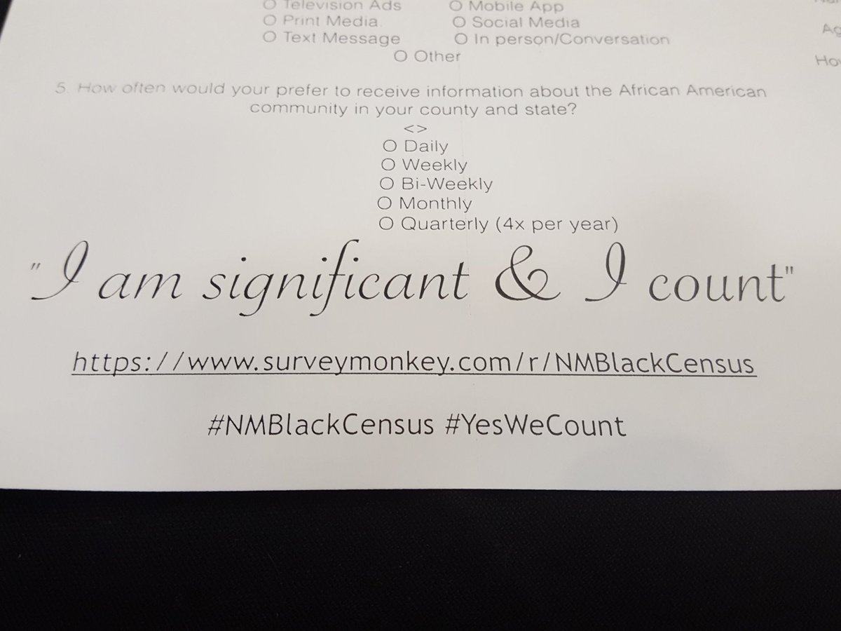 YWCA_NM's tweet image. Call to Action Black New Mexicans #NMBlackCensus #YesWeCount
