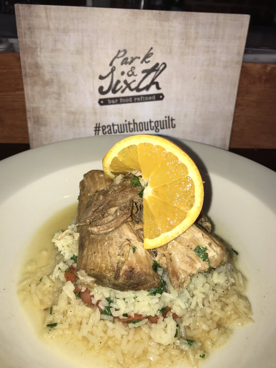 ParkandSixth's tweet photo. Mojo &amp; Orange Braised Pork Shoulder @ParkandSixth Tonight!! https://t.co/0fsUUCHmDr
