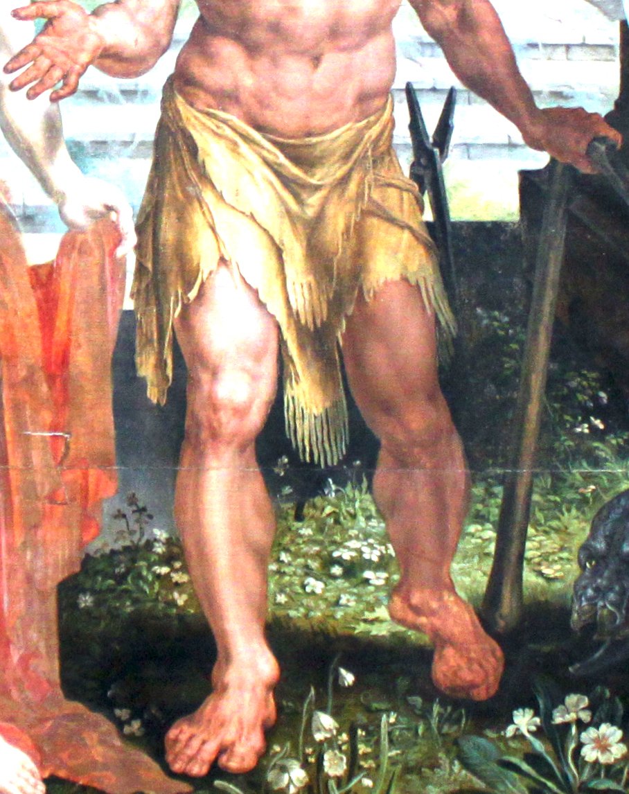 Tomita Akio この時期 ヘーパイストスが立派な衣裳を纏っている作例を知らぬと言われれば なるほどという気がしてきました この問題は暫くお預けにしてください 考えてみます ゞ 参考図は黒会式陶器 ヘーパイストスの帰還 驢馬に乗っているのが彼