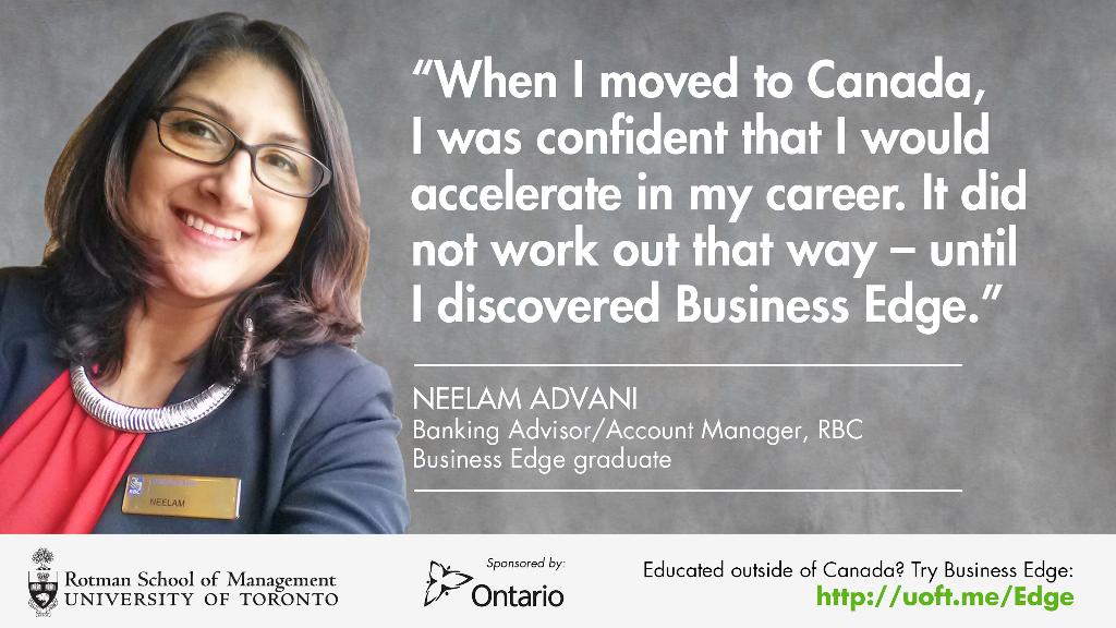 RotmanBizEdge's tweet photo. In the Peel region? Rotman is hosting an info session for Business Edge on Thursday, June 8 from 6-7:30 pm. Details: https://t.co/NZQ8HjO6dQ https://t.co/8cXi2eKCpu