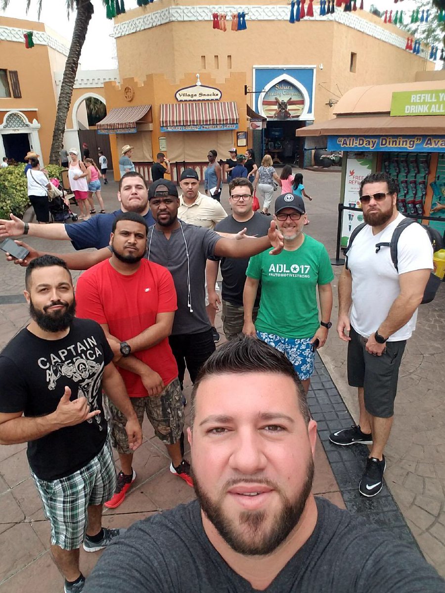 Took the #sales squad to <a href="/BuschGardens/">Busch Gardens Tampa Bay</a> today! #TeamBuilding