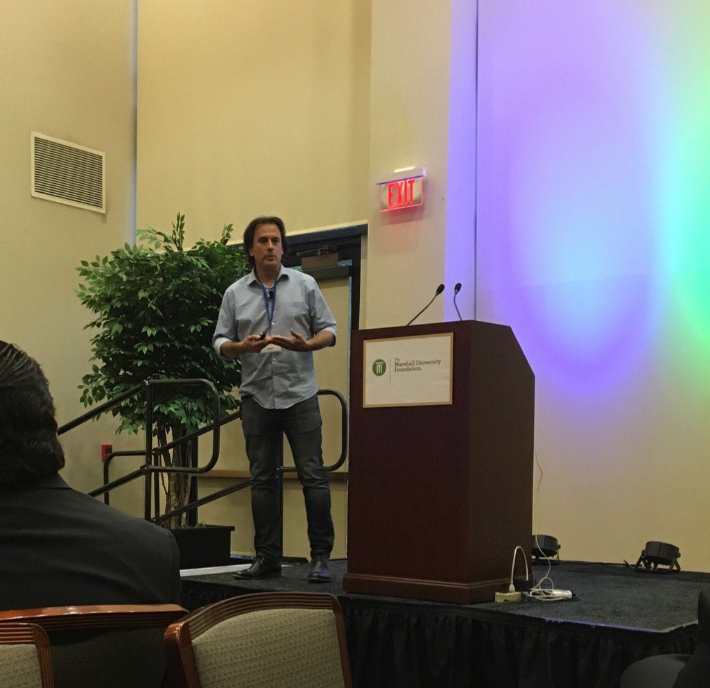 hillrat1156's tweet photo. @andyazula @martinagency nailing his keynote at #integratewv. https://t.co/oQQrAMDeFc