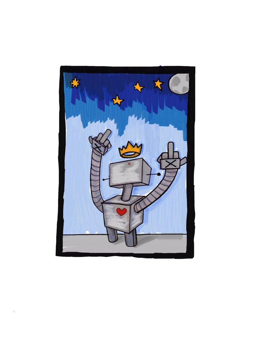 RobotfaceInc's tweet photo. #robotart #robot #RobotFaceInc #WilliamJohnsonArt #illustration #mixedmedia #GraphicDesign #artsy #ArtLovers https://t.co/SGVl6T7MB2