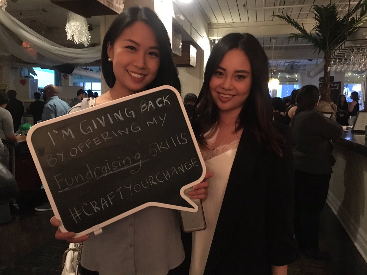 VolunteerTO's tweet photo. What skills are you giving @ #CraftYourChange? https://t.co/eZBM1NanYu