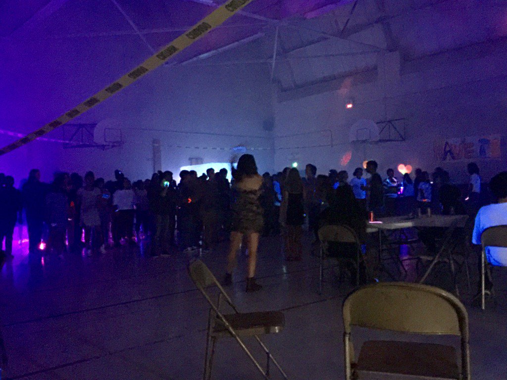 2022learning's tweet photo. 8th Grade Dance Night! Over 175 students having a great time ! Thanks ASB https://t.co/PmH1c1Hp64