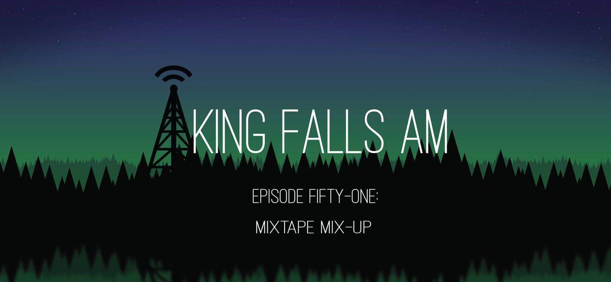 Addicted2Pods's tweet image. New cast from @KingFallsAM [King Falls AM] Episode Fifty-One: Mixtape Mix-Up
ow.ly/Z8u230cgVu0 #podcasts #audiodrama