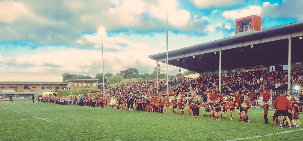 Amazing support tonight!
Diolch all the @WRU_Community clubs from across North Wales.
#WeAreRGC 
#ThisisWelshRugby