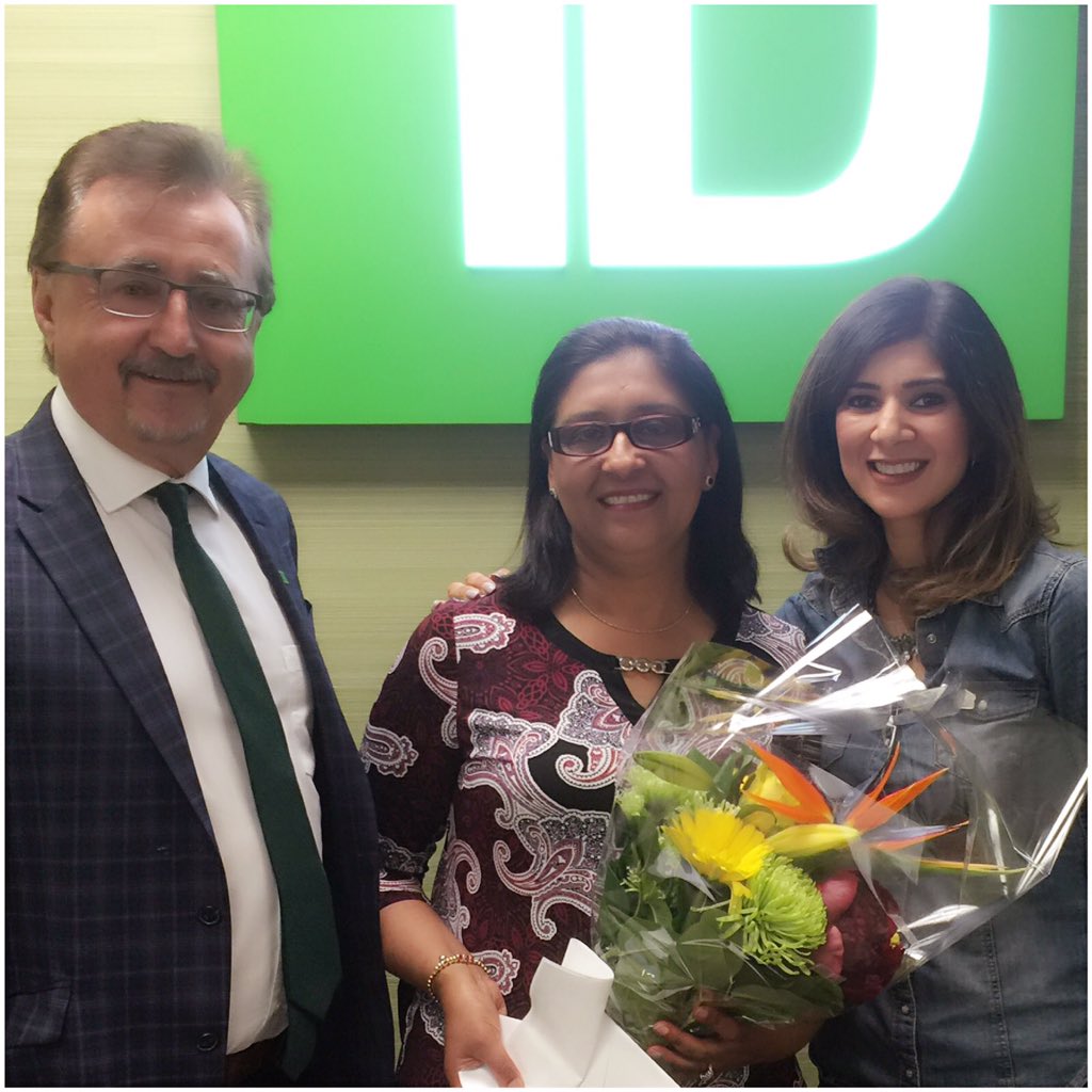 Pauline is Celebrating "20" Years with TD💚 Thank you for all that you do Pauline! #YouMakeTD