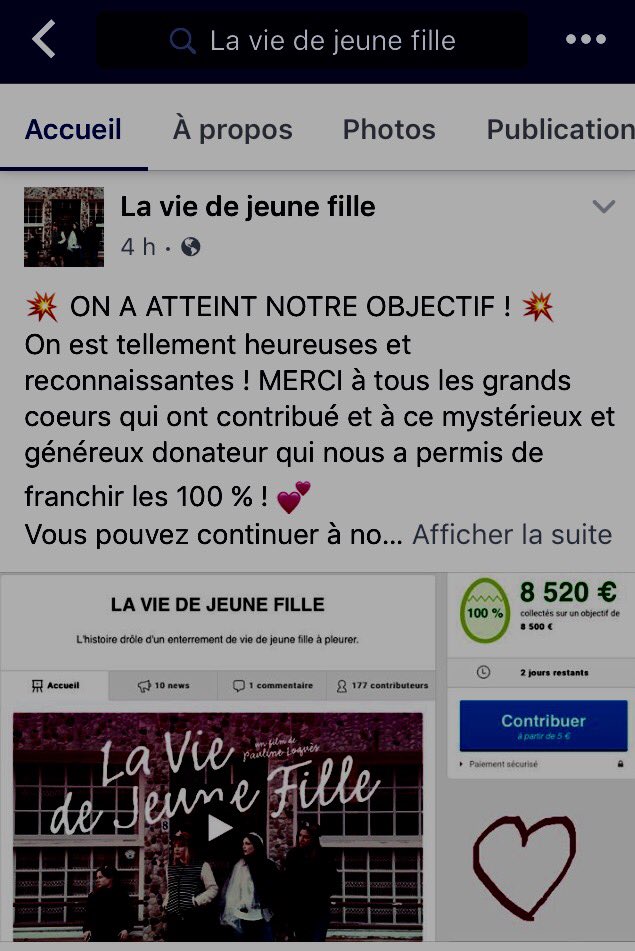 Elles l'ont fait ✅ Nous l'avons fait ensemble 👍🏼Un énorme merci 🙌🏼 à tous ceux qui ont participé pour que ce projet voie le jour <a href="/laviedejf/">LVJF</a>
