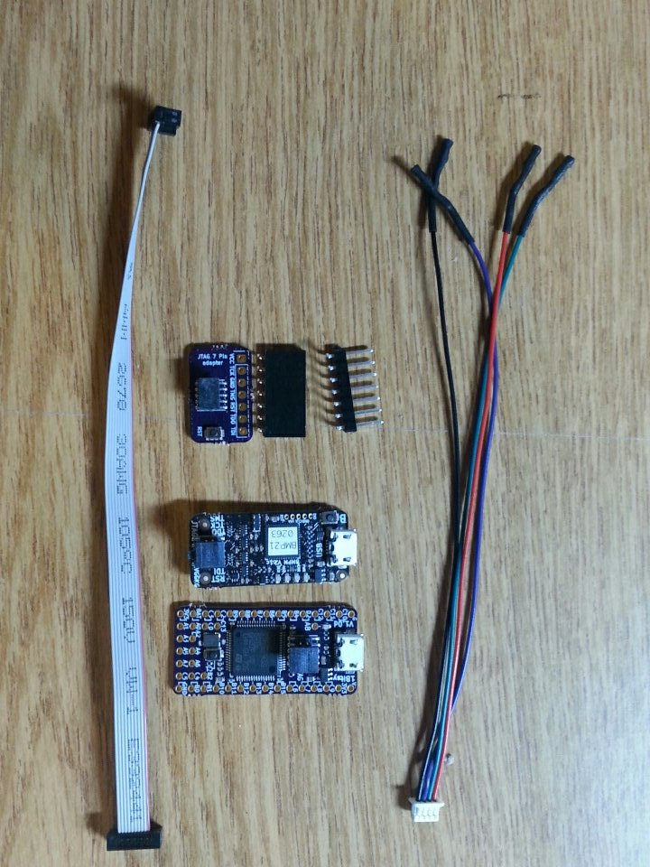 ProtoIteration's tweet photo. Received my #BlackMagic probe and #1bitsy today. Excited to start playing with ARM. #kickstarter https://t.co/fD6o2zjaYR