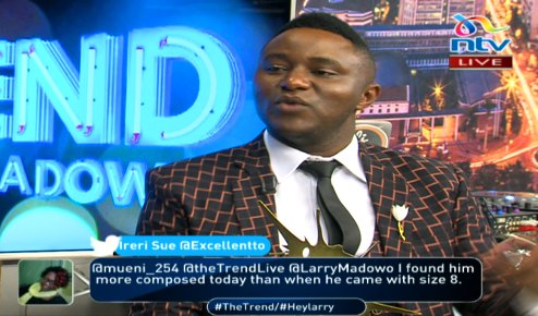 theTrendLive's tweet photo. PITSON: Gospel comes before artist, emphasis should be on the gospel not the artist. #HeyLarry #TheTrend https://t.co/ujhqH5RddX