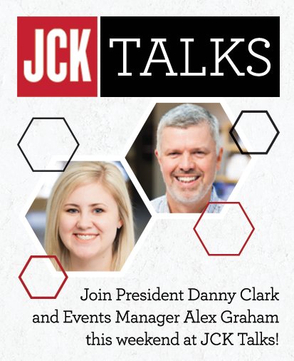 StullerInc's tweet photo. Looking to improve business through better planning? Join us at #JCKTalks!
Sunday | 2-2:45 p.m. | Tradewinds A/B, Pool Level of Mandalay Bay https://t.co/bx6688sITo