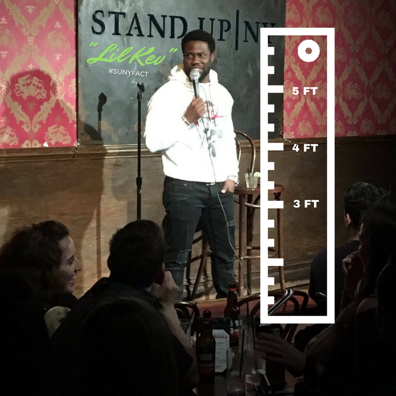 StandUpNY's tweet photo. #SUNYFACT when Kevin Hart began his stand-up comedy career, he went by the stage name of "Lil Kev" #comedy #StillLittle https://t.co/6Ll8UG3Y78