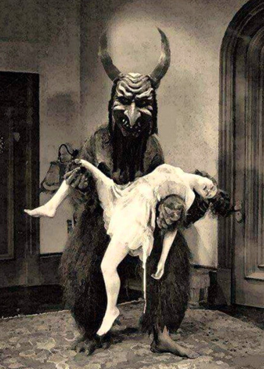 Soniasuponia's tweet photo. Contemporary Krampus, yes please! 
https://t.co/D3An0HVrdP https://t.co/ZxcJMntwpq