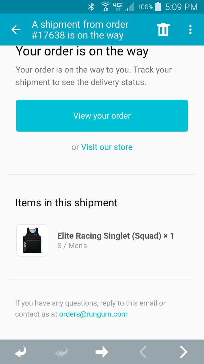 kevinmshea58's tweet photo. Somewhat excited about this email. @RunGum #RunSquad2017 https://t.co/yReYCFnv4L