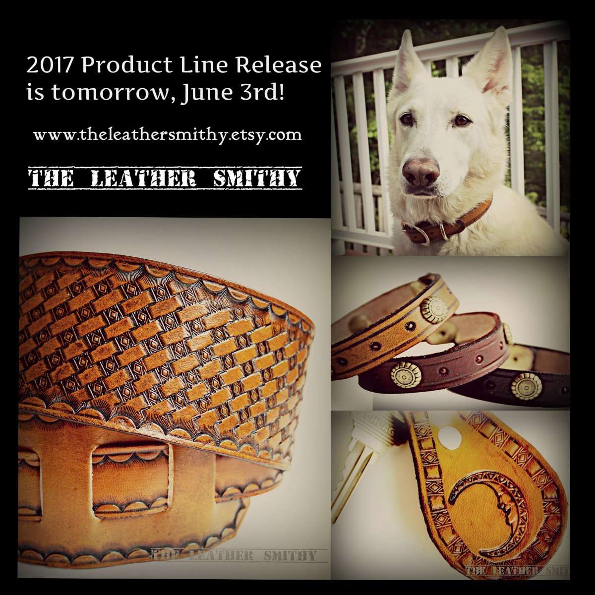 LeatherSmithy's tweet photo. Check out the shop for more, tomorrow June 3rd! #TheLeatherSmithy #2017ProductLineRelease https://t.co/YlRY2BXCxc