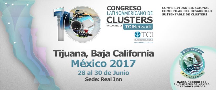 RedClusterBC's tweet photo. 10º Congreso Latinoamericano De Clusters - 28 Al 30 De Junio, Tijuana BC México.
+INFO: 
https://t.co/faCe5GrpZf https://t.co/1cPgPV7SWC