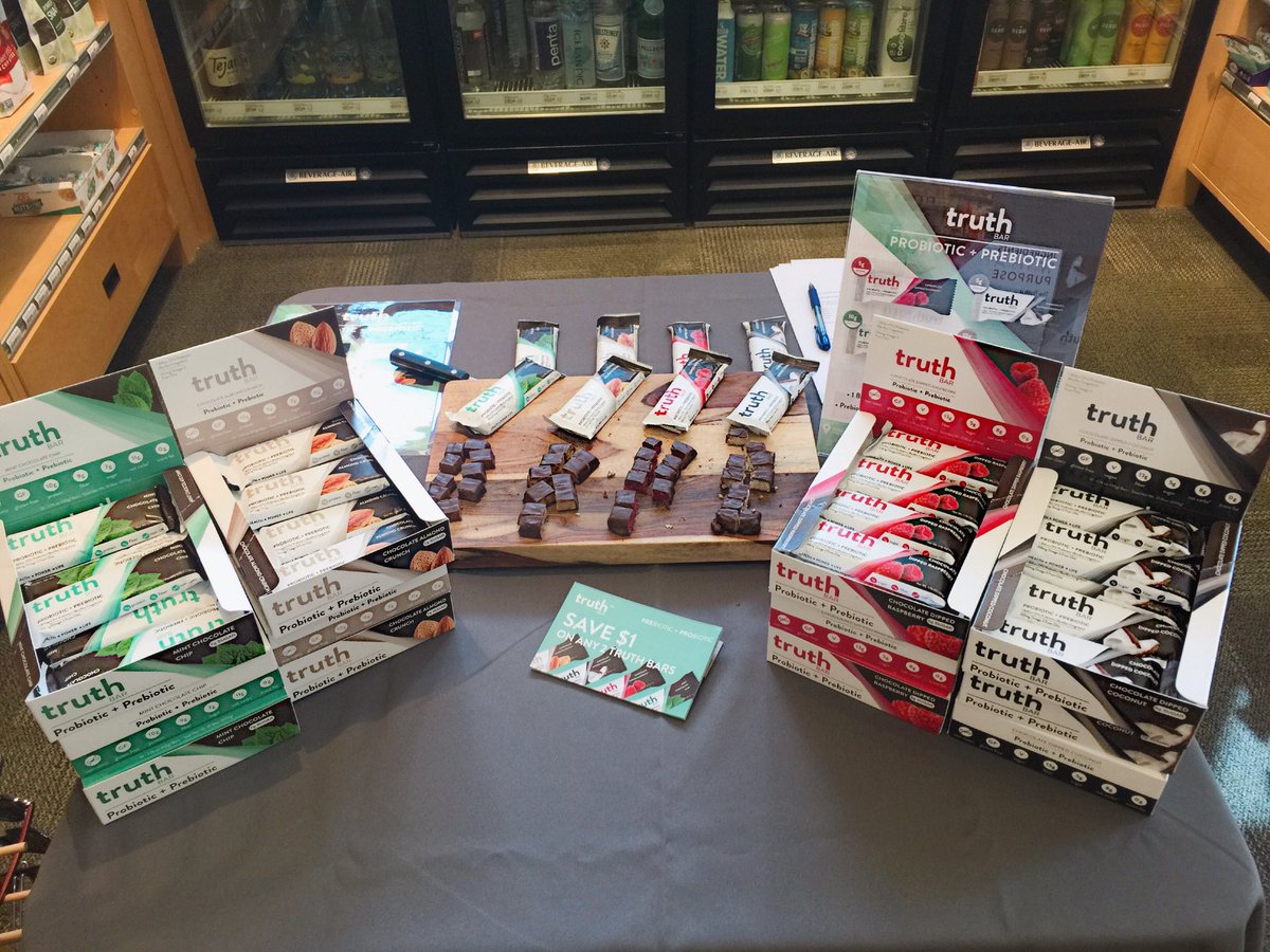 Come on down to the Pharmaca in Queen Anne for a special Truth Bar tasting! We're sharing all our wonderful flavors! #TruthBar #Health