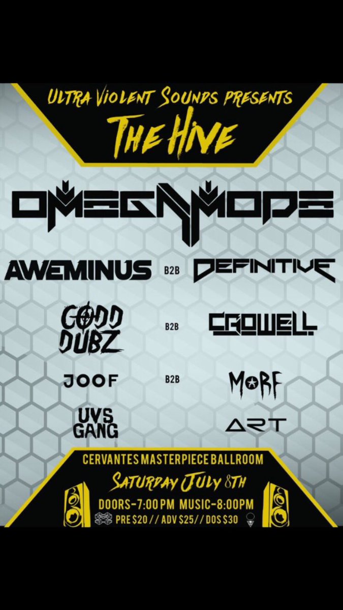 Breg_Guck49's tweet photo. A little birdie (@schambergerpt) told me about this little sauce fest that  @UVSdenver is puttin on July 8th. Go check that shit out👾 https://t.co/zGkffDlaLf