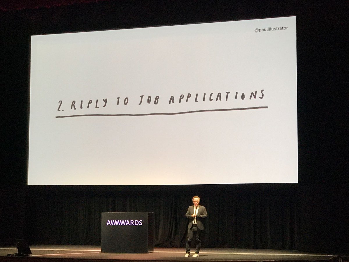 awwwards's tweet photo. @paulillustrator CCO of @edenspiekermann #AwwwardsLA #Design https://t.co/ujfAm0f0Gf