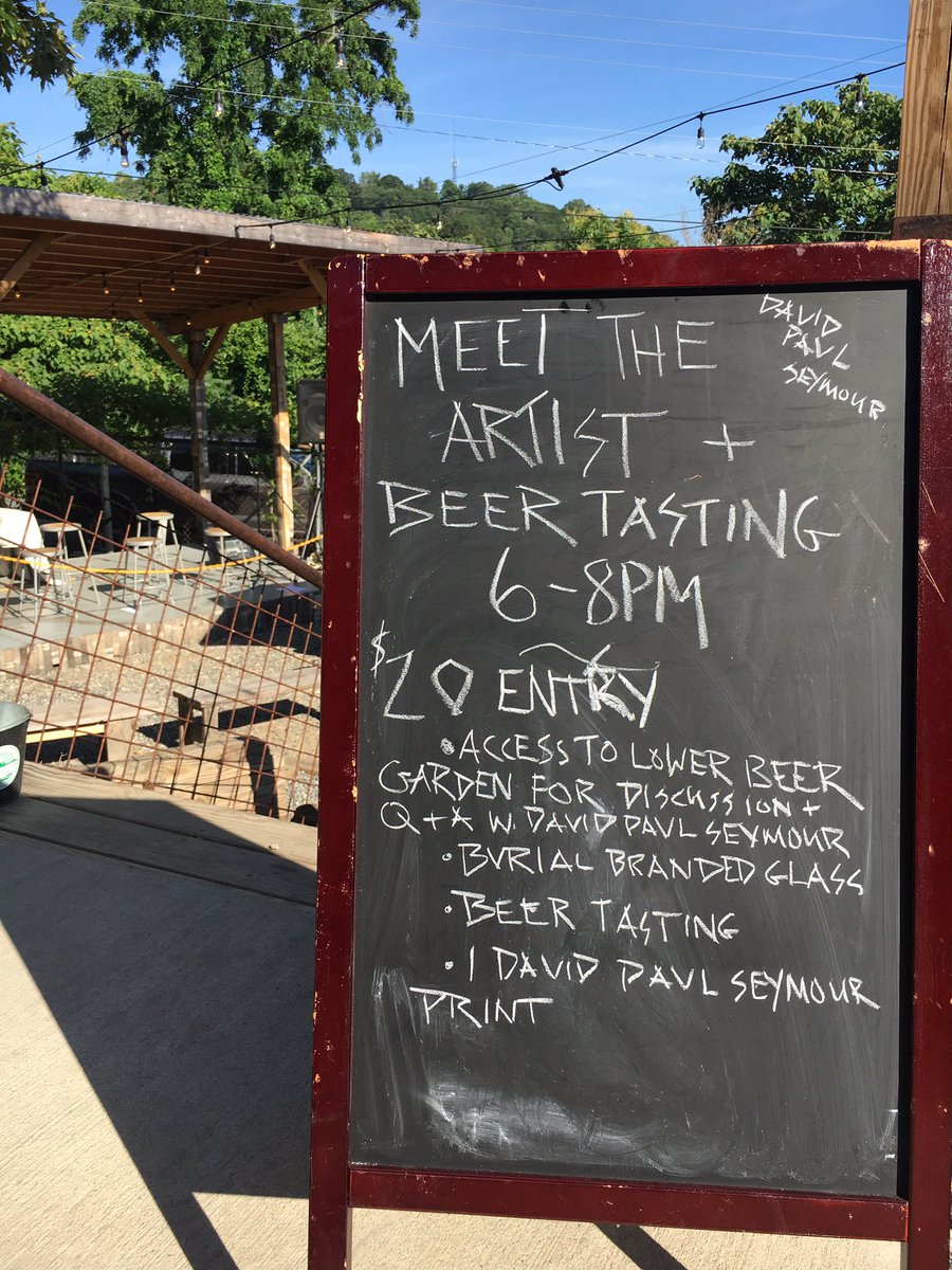 Asheville Beer Week (@avlbeerweek) on Twitter photo Starting in just a few minutes at <a href="/BurialBeer/">Burial Beer Co.</a> - a rare opportunity to meet the artist behind Burial's iconic labels Starting in just a few minutes at <a href="/BurialBeer/">Burial Beer Co.</a> - a rare opportunity to meet the artist behind Burial's iconic labels
