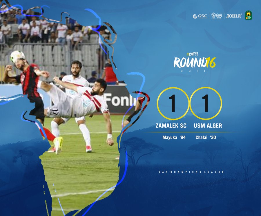 ZSCOfficial's tweet photo. نهاية المباراة #الزمالك_العاصمة 1-1 https://t.co/0yThsZWokW
