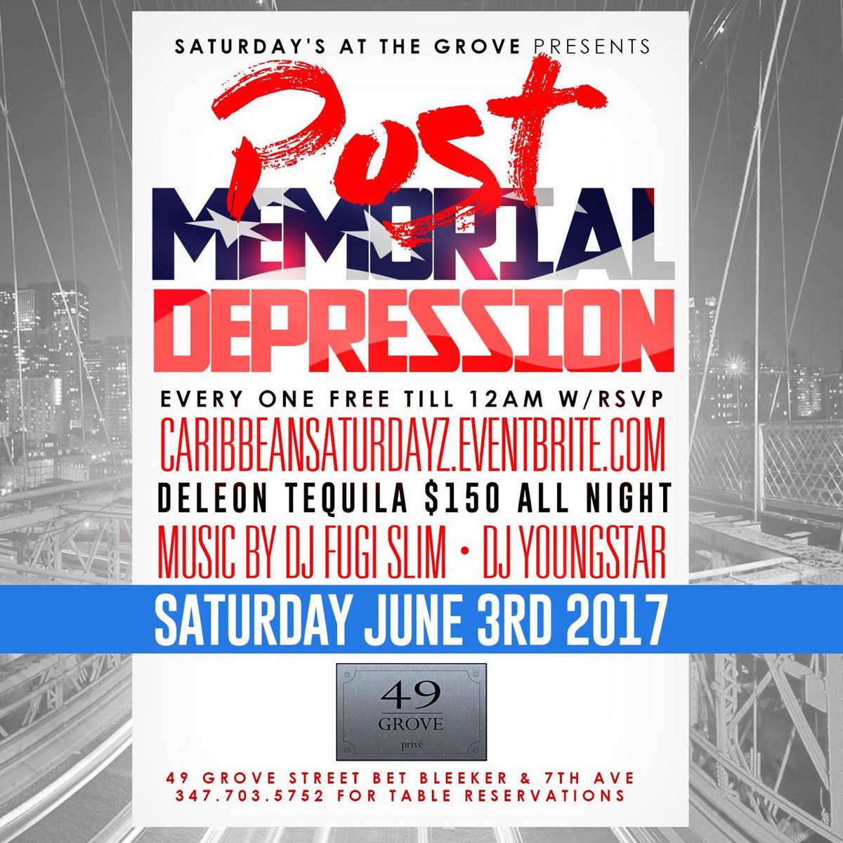 49GroveNY's tweet photo. Come party with us this Saturday! For specials click on the link in the profile https://t.co/6vRM3JeYih