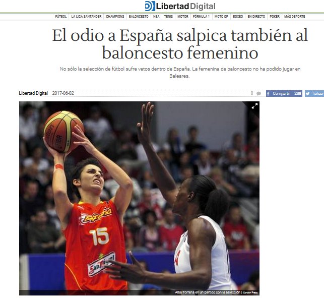 CCivicaCatalana's tweet photo. La intolerancia separatista se expande. Vetan a la Selección Española también en #Mallorca.  https://t.co/ELNlz5tRyz https://t.co/wscK8XmGeW