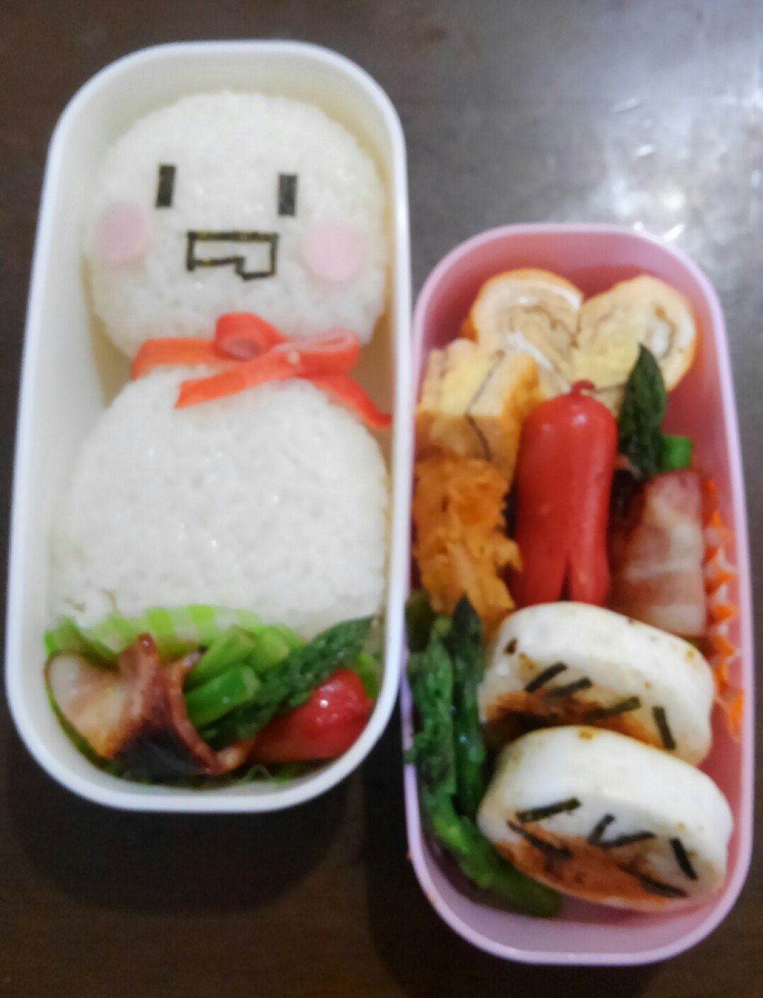 ゆりちゃん Atr武道館両日参戦 完成した ヾ Gt Lt ﾉﾞ まふてるとそらるはんぺんの キャラ弁だよ W 思ったよりかは可愛く出来たかな ヾ ー ﾉ まふてる そらるはんぺん キャラ弁 まふてる キャラ弁 そらる