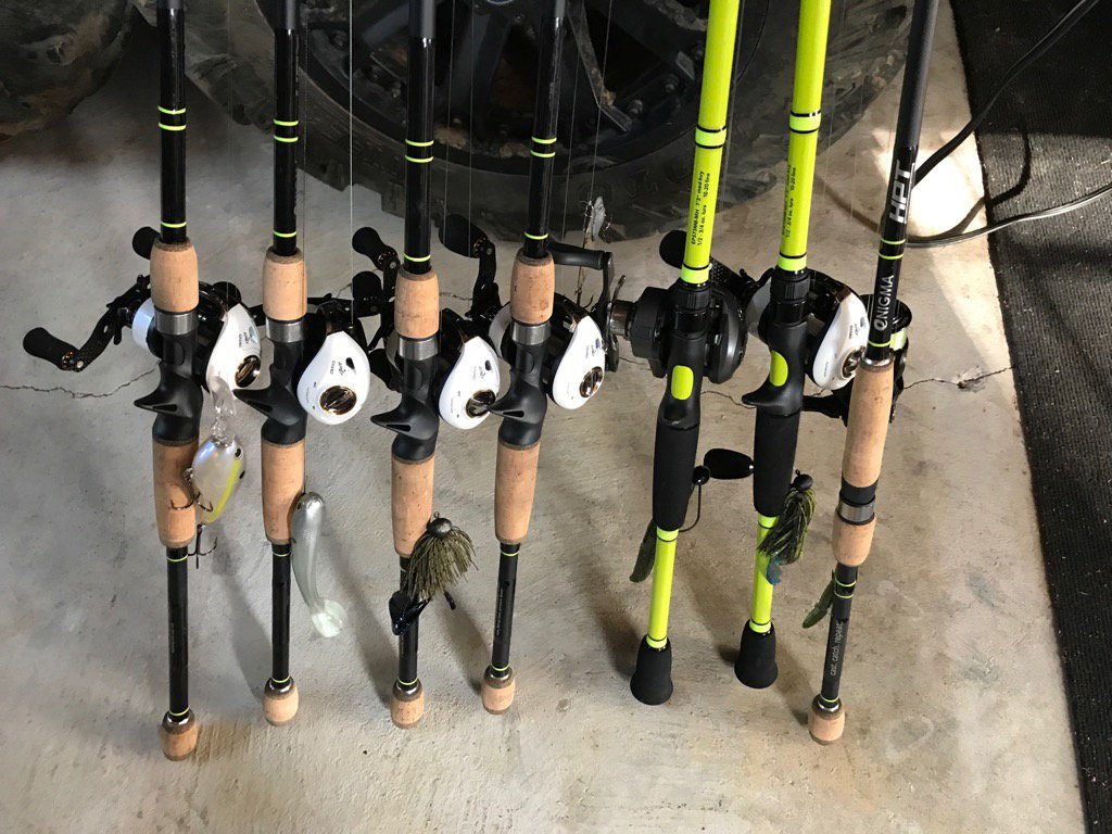 DRBaker_fishing's tweet photo. Tomorrow's arsenal!! #enigmafishing #castcatchrepeat #ardentreels #rulethewater https://t.co/2CXktsX88D
