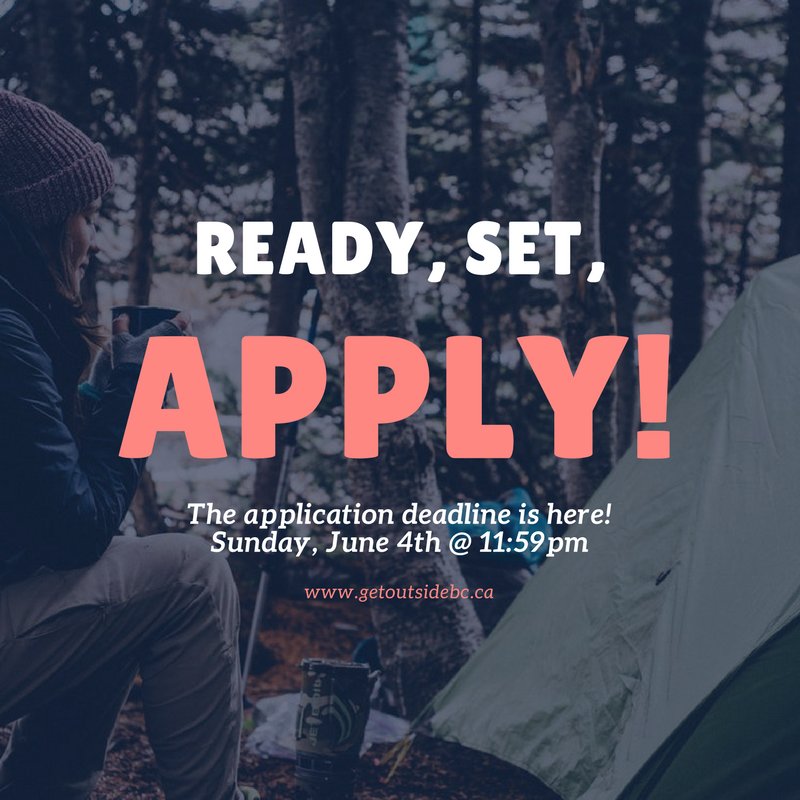 Join <a href="/CPAWSbc/">CPAWS BC</a> from July to October at Get Outside BC and go from nature lover to natural leader: getoutsidebc.ca